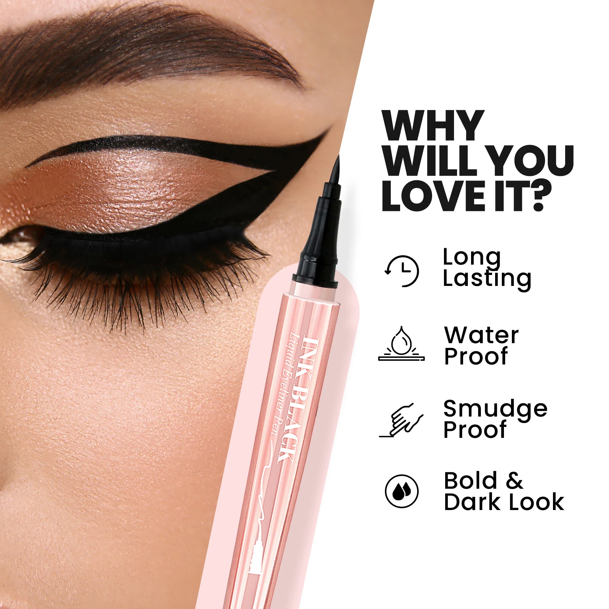 Black eyeliner